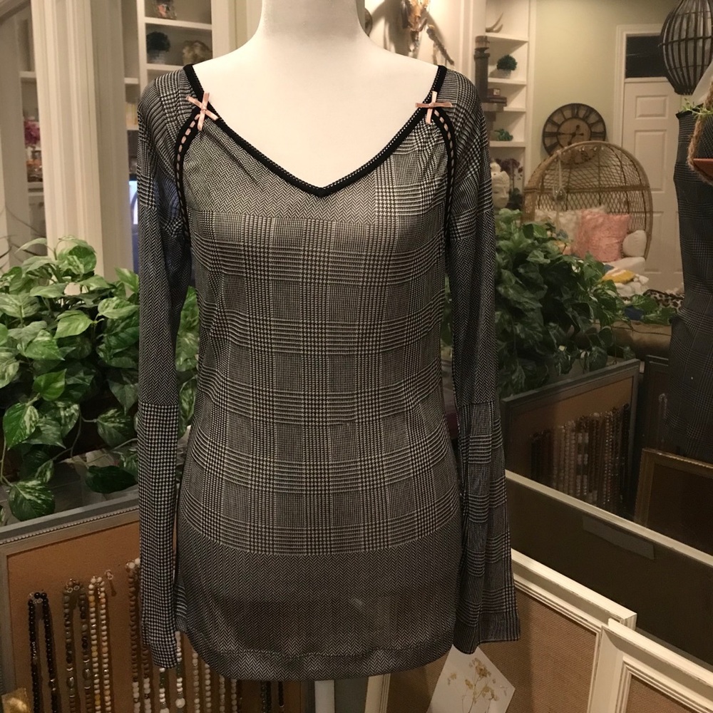 Christian Dior NWT Knit Shirt Long Sleeve US Size8